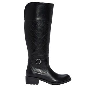 St. John's Bay Womens Deer Riding Boots Block Heel